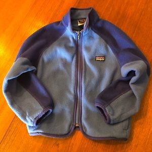 Patagonia synchilla full zip jacket kids XXS (3-4)